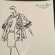 Christian Dior: pretty fashion illustration press collection spring - summer 1985