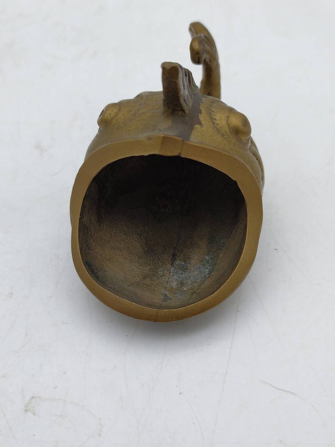 Walter Boss brass fish ashtray