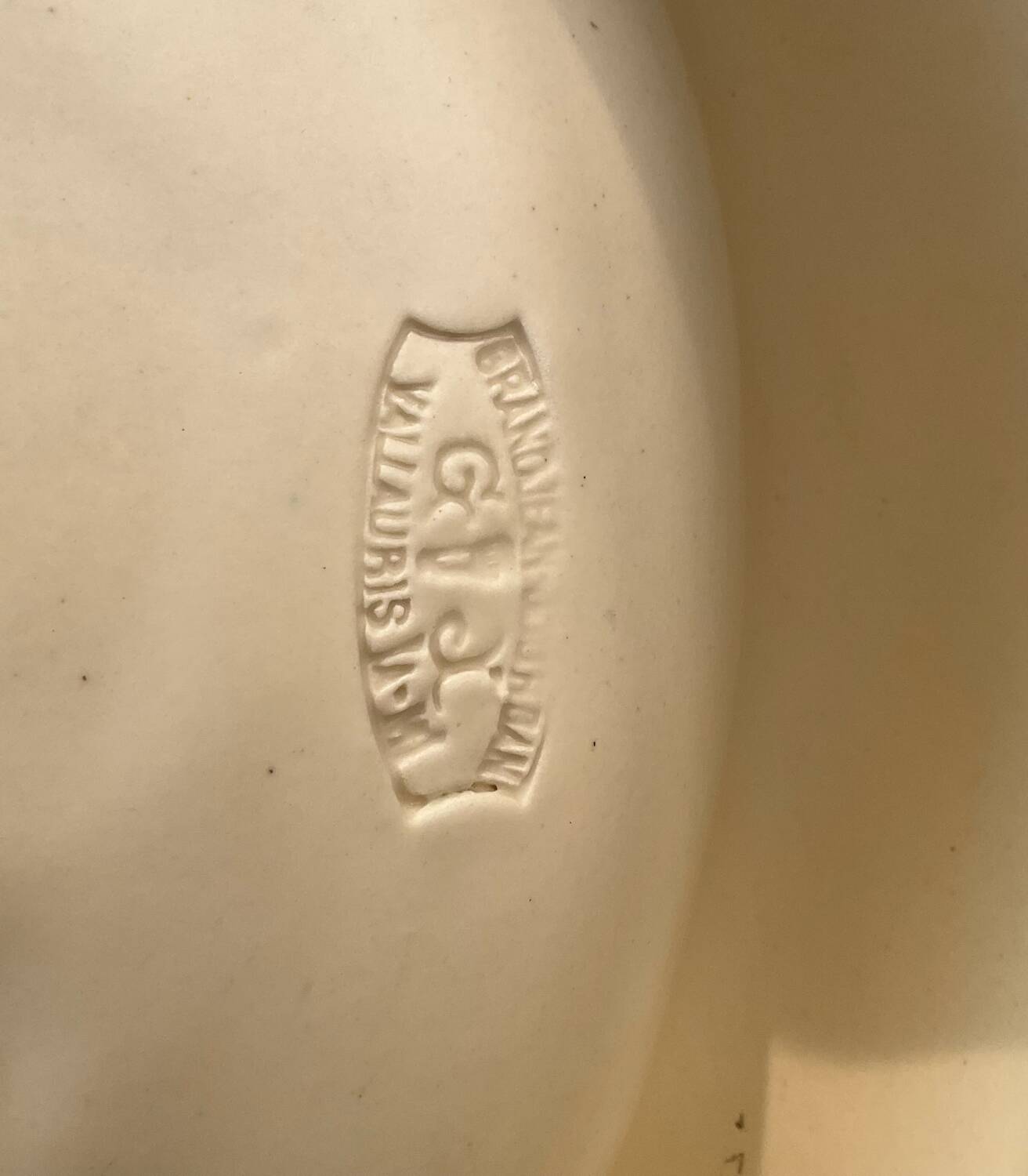 Grandjean Jourdan Vallauris fruit bowl