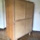 Armoire pieds compas chêne