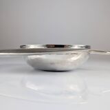 Silver Sculptural Bowl by Graziella Laffi, Signed, Peru, 1960s