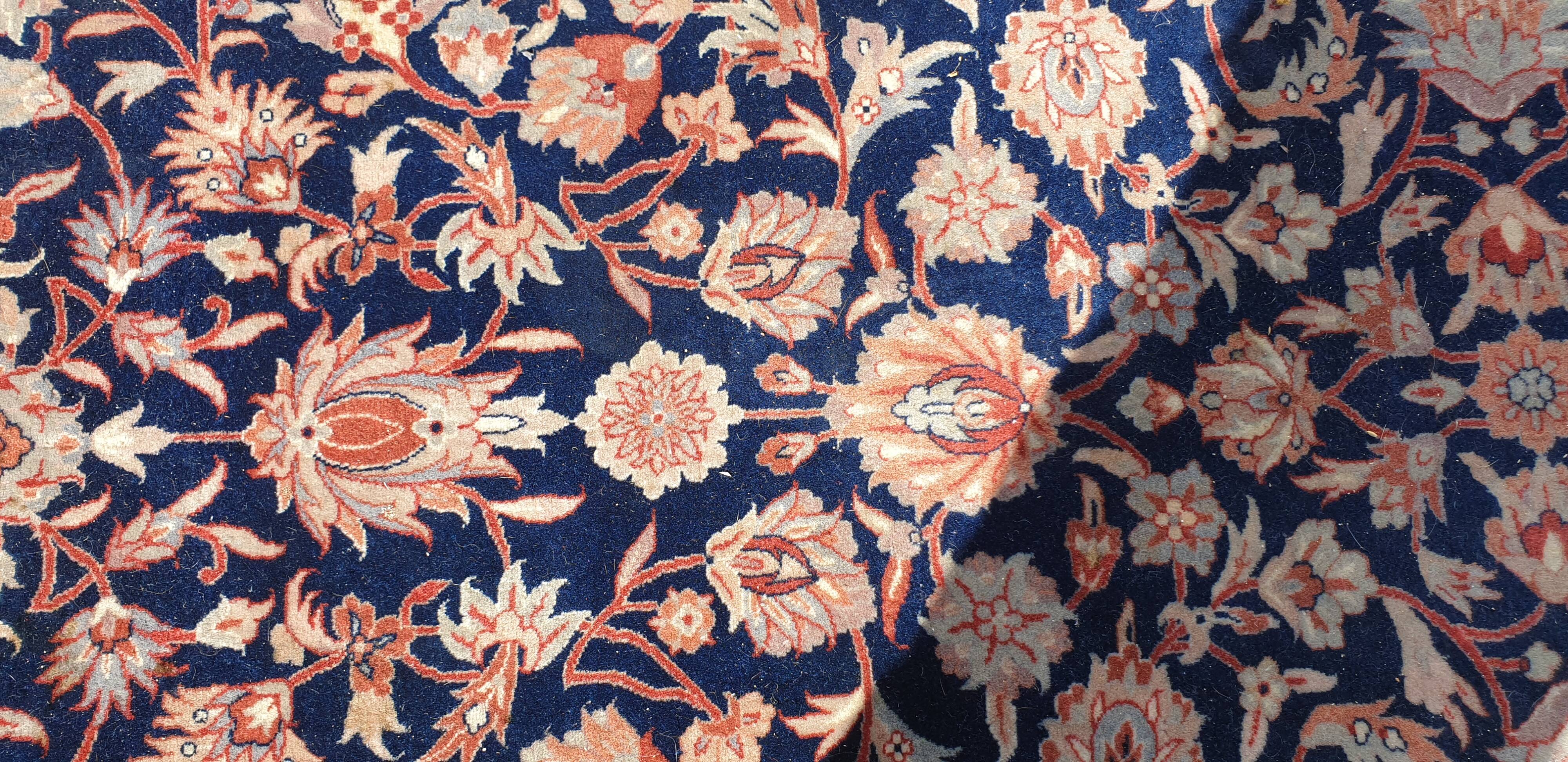 Persian carpet isfahan silk wool