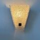 Vintage wall light, brass and Perspex, France 1960