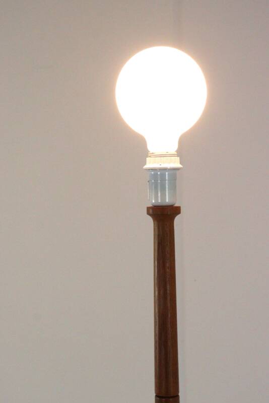 Danish Teak Floor Lamp in teak - mid century modern design