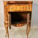 Bedside Or Sauteuse In Rosewood Marquetry