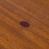 Round mid-century teak coffee table from Remploy, United Kingdom, 1970s