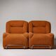 Set of 2 joined elements by Doimo Salotti, Italy 1970s (2 sets available)