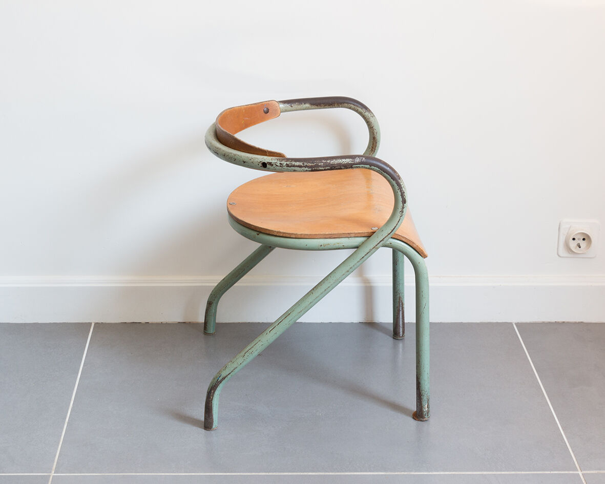 Vintage children's chair by Jacques Hitier