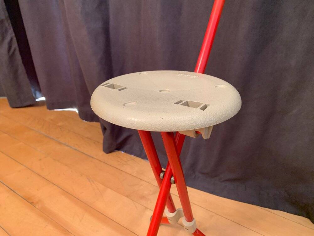 Vintage folding chair by Ivan Loss for Ulisse, Italy, 1980s