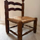 "Fire corner" chair attributed to Charles Dudouyt