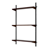 Set of 3 teak shelves by Kai Kristiansen for Feldballes Møbler 60s
