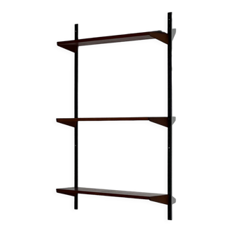 Set of 3 teak shelves by Kai Kristiansen for Feldballes Møbler 60s