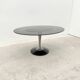 Tulip oval table by Chromcraft in plexiglass and aluminium, USA 1970.