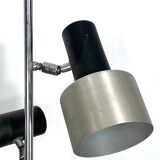 Marble and Metal three arms floor lamp Italy 1960s