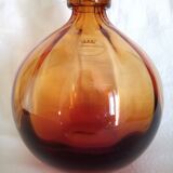 ValléerySthal crystal wine carafe (since 1699), gradient amber color