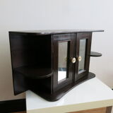 Old mirror wall-mounted toilet cabinet