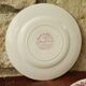 Set of 4 royal art pottery onion blue plates