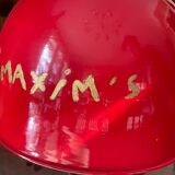 Suspension lumineuse vintage Maxim's