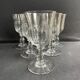 6 19th century water glasses – Establishments Legras