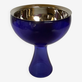 Cobalt blue pocket tray Alessi Italy