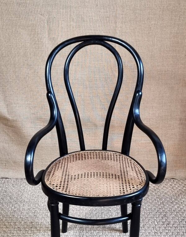 Fauteuil bistrot viennois Fischel n°18 vers 1900