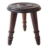 Tabouret tripode vintage