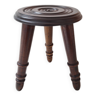 Vintage tripod stool