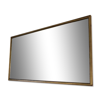 Large golden mirror 120x70cm