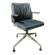 Fauteuil de bureau en cuir de Mario Ruiz