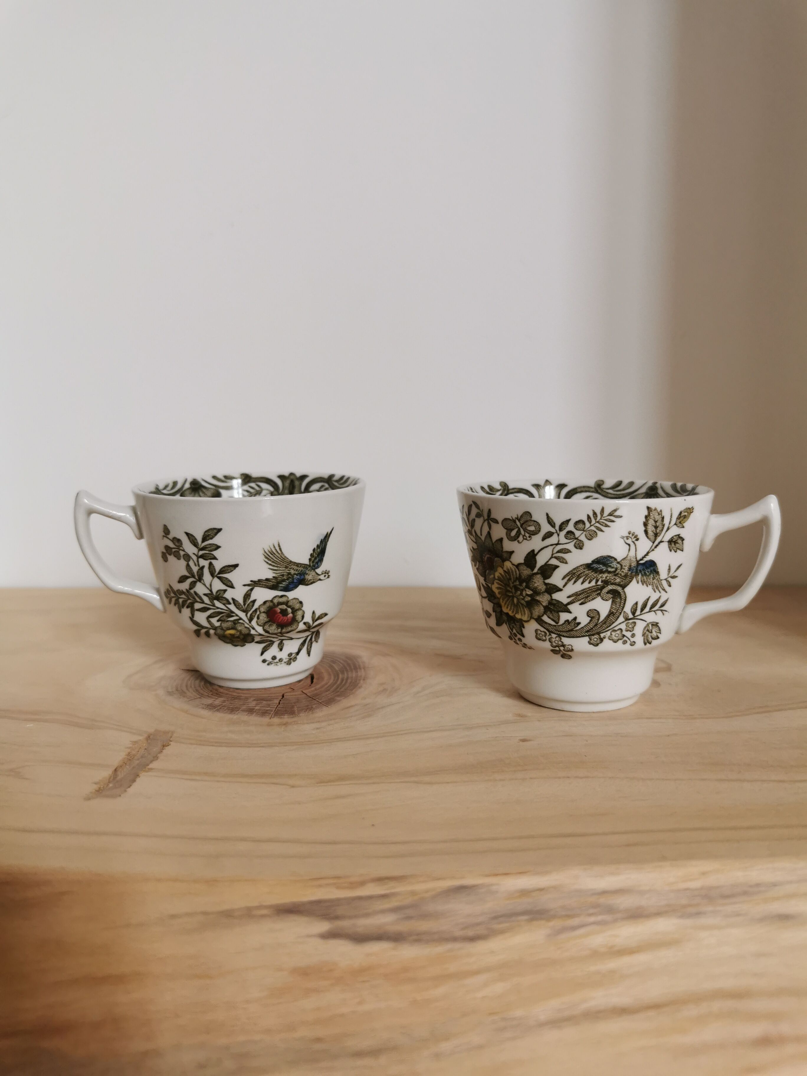 Vintage English mugs