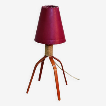 Lampe de table Drevo Humpolec araignée Tchécoslovaquie 1960