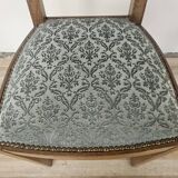 Art Decò set of chairs with stool