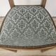 Ensemble de chaises Art Déco avec tabouret.