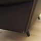 Brown leather sofa, Danish design, 1960s, designer: Aage Christiansen
