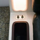 Rare space age sofa bed ‘Tortuga’ in fiberglass with lighting