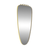 Miroir à cadre doré, années 1970