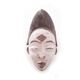 Punu mask mukuyi in solid wood H:29cm African mask from Gabon