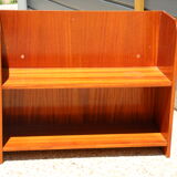 Wooden wall shelf