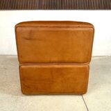 Brutalist Style DS-15 Leather Lounge Chair from De Sede, Switzerland 1970s