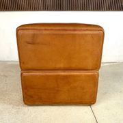 Brutalist Style DS-15 Leather Lounge Chair from De Sede, Switzerland 1970s