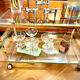Title: Hollywood Regency chrome & glass side table – 1970s