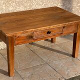 Vintage wooden farm coffee table
