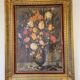 Nature morte, peinture à l'huile  "Bouquet de fleurs"