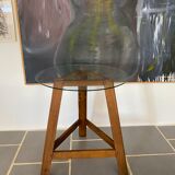 Vintage tripod wood table