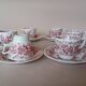 English mocha cups "Windsor" pink Ridgway (Staffordshire)
