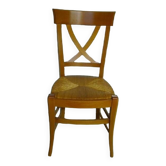 Beech cross chair, work chair