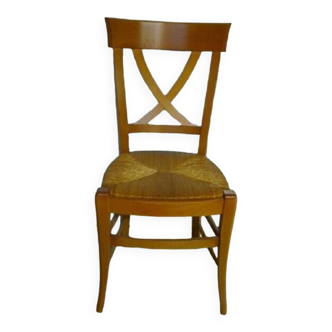 Beech cross chair, work chair