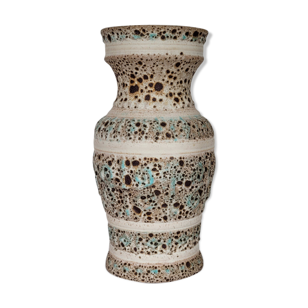 Vase haut fat lava