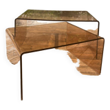 Duo of 70´ coffee tables