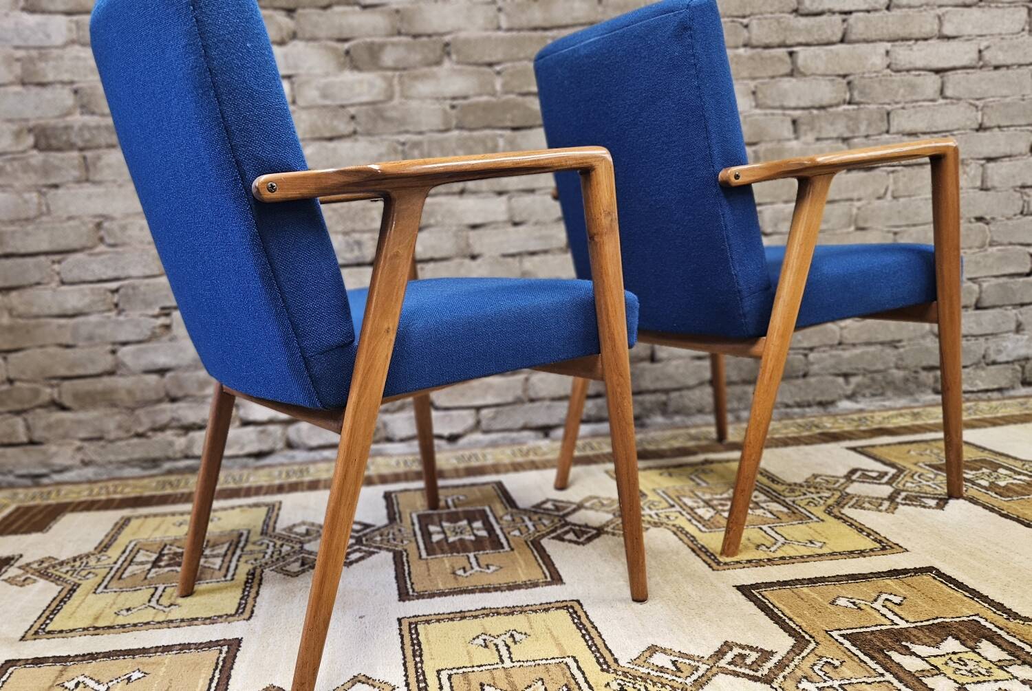 Paire de fauteuil Josef Hillerband pour Wilkhahn 1960